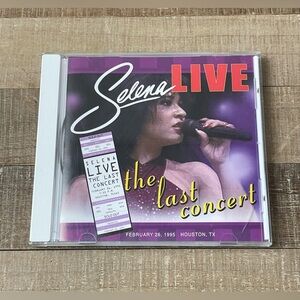 Selena Live: The Last Concert (CD, Mar-2001, EMI Music Distribution) Spanish